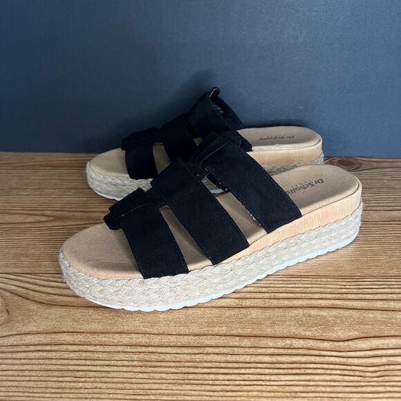 Dr. Scholl's Black Strap Sandals - Picture 1 of 12